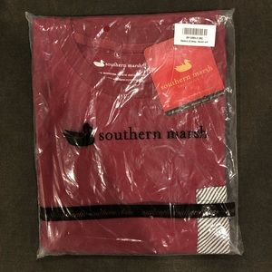 Southern Marsh Maroon Rebecca Jersey NWT